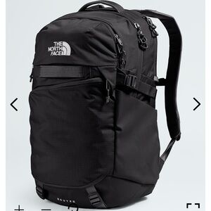 Black North Face Router Backpack 40L